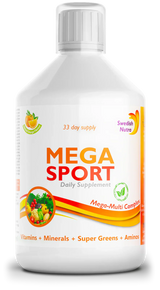Mega Sport - vitamíny + minerály + kolagén 1497 mg /500 ml /