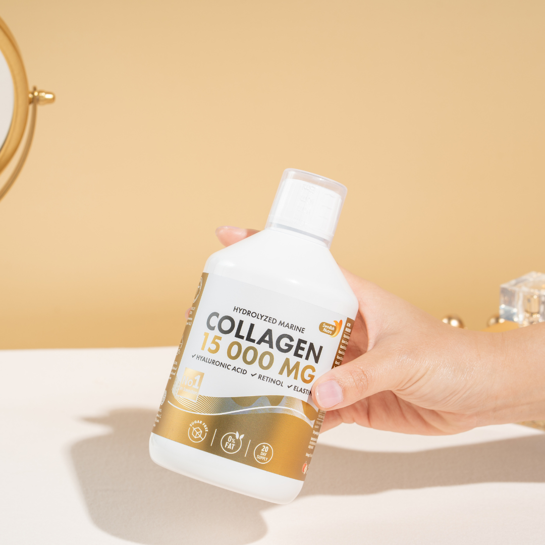 Rybie kolagén 15 000 mg s retinolom, hyalurónom, elastínom - 500 ml