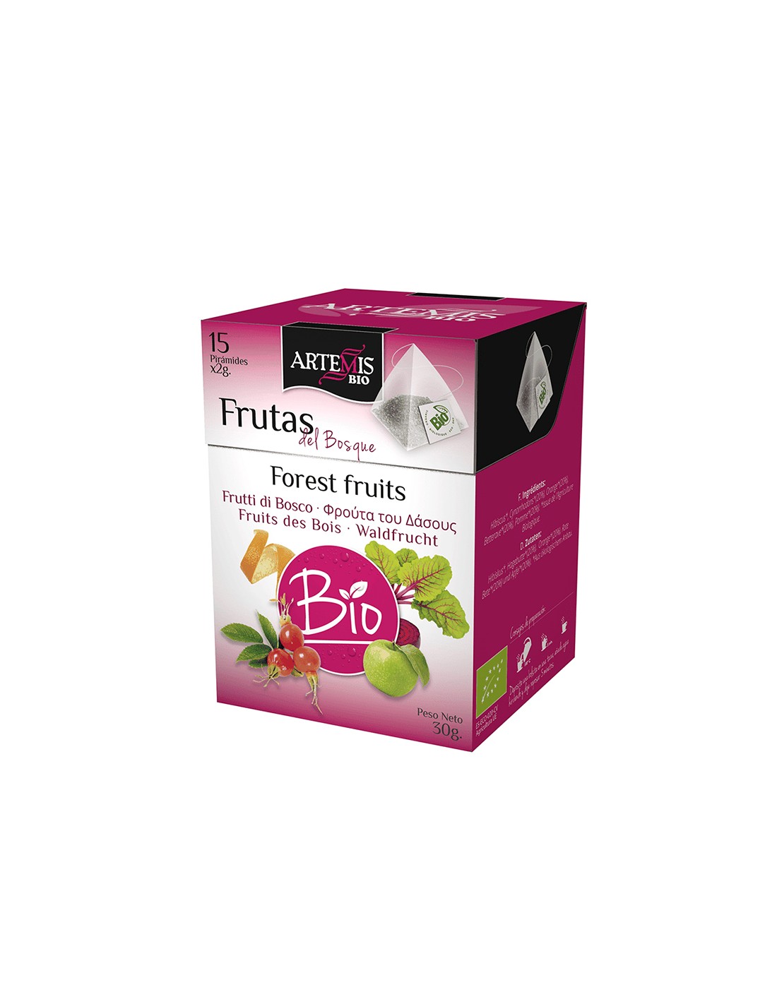 Čaj z Bio Fresh Forest Fruits, 15 vreckov na filtra