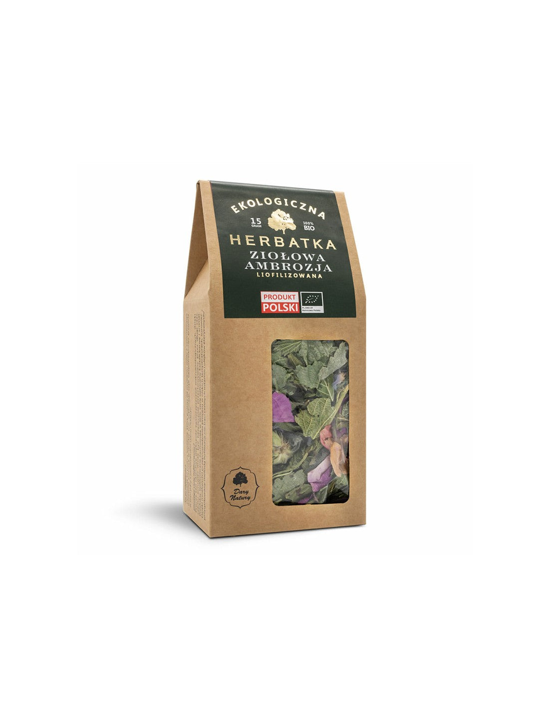 Lyofilizovaný bylinný čaj Ambrosia Bio, 15 g <tc>Dary Natury</tc>