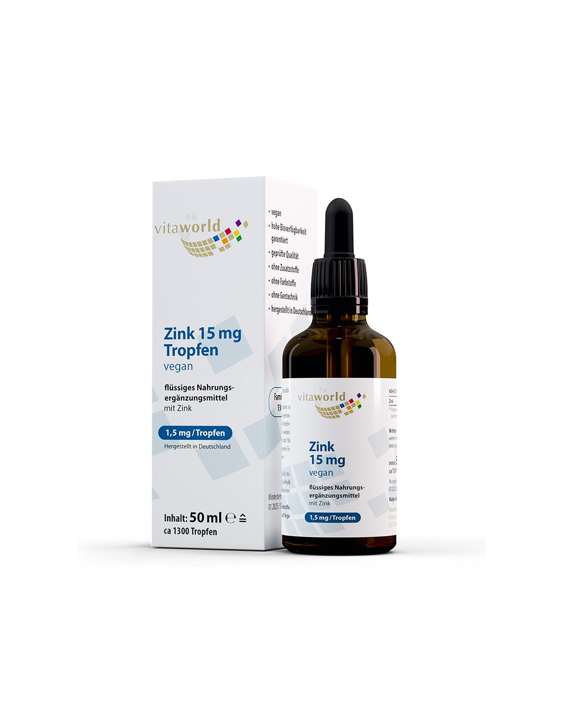 Imunita - zinok, 15 mg x 50 ml kvapky