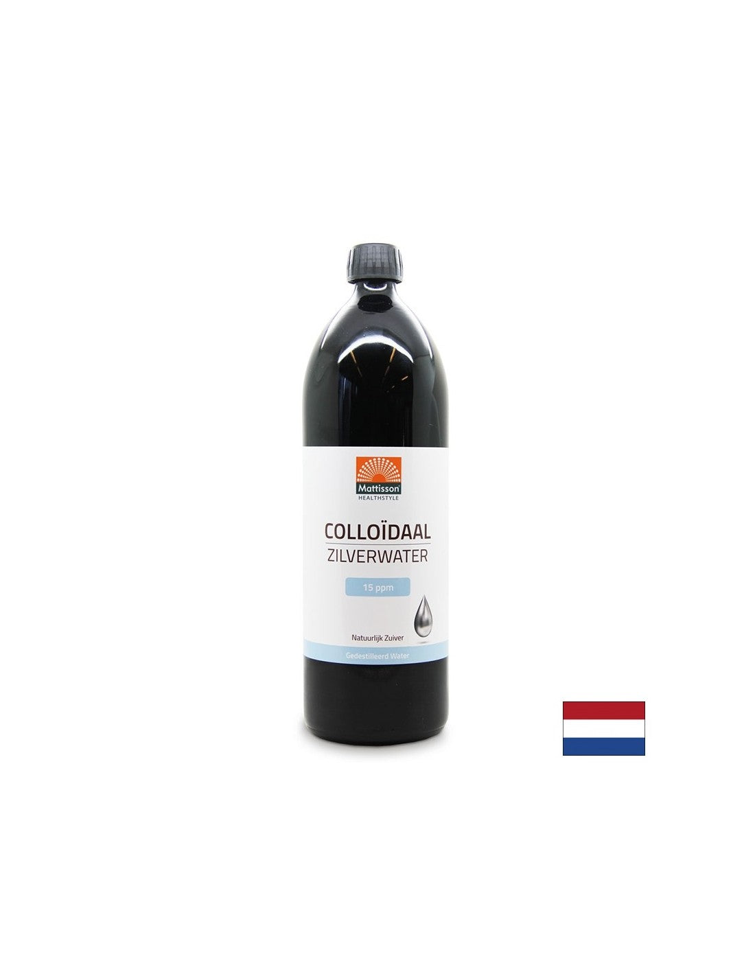 Koloidná strieborná voda 15 ppm, 1000 ml