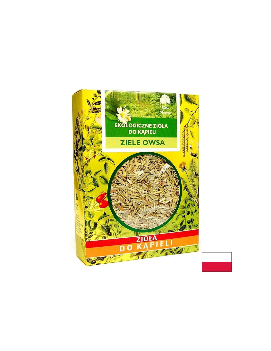 Upokojujúci liečebný kúpeľ - Kúpeľ z ovsenej slamy, 150 g <tc>Dary Natury</tc>