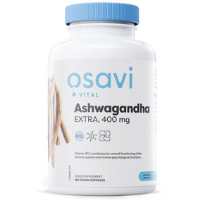 Ashwagandha Extra 400 mg - 180 capsules - Nutra Best Europe