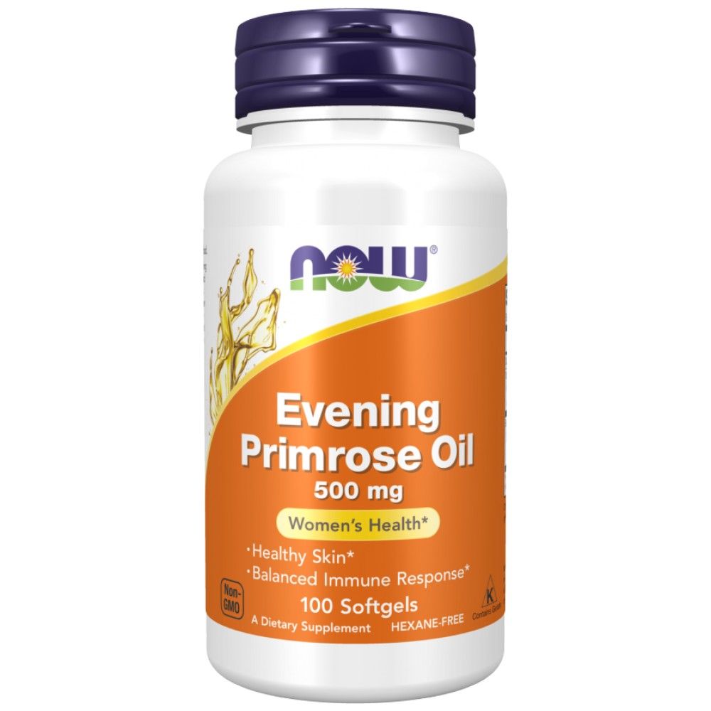 Večerný primrose olej 500 mg - 100 gélových kapsúl