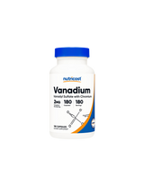 Kardiovaskulárny diabetes - Vanadium Plus Chróm <tc>Nutricost</tc> 180 kapsúl