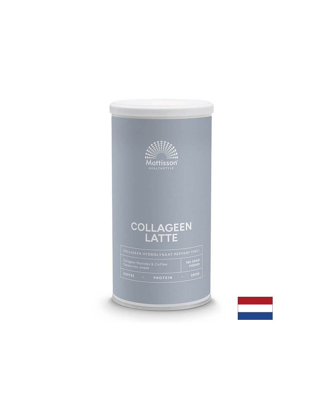 Kolagén latte - okamžitý nápoj s cappuccino príchuťou, 180 g prášok