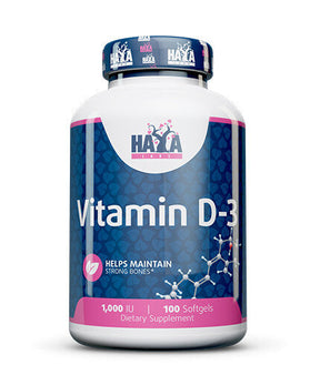 Vitamin D-3 / 1000 IU / 100 Softgels - Nutra Best Europe