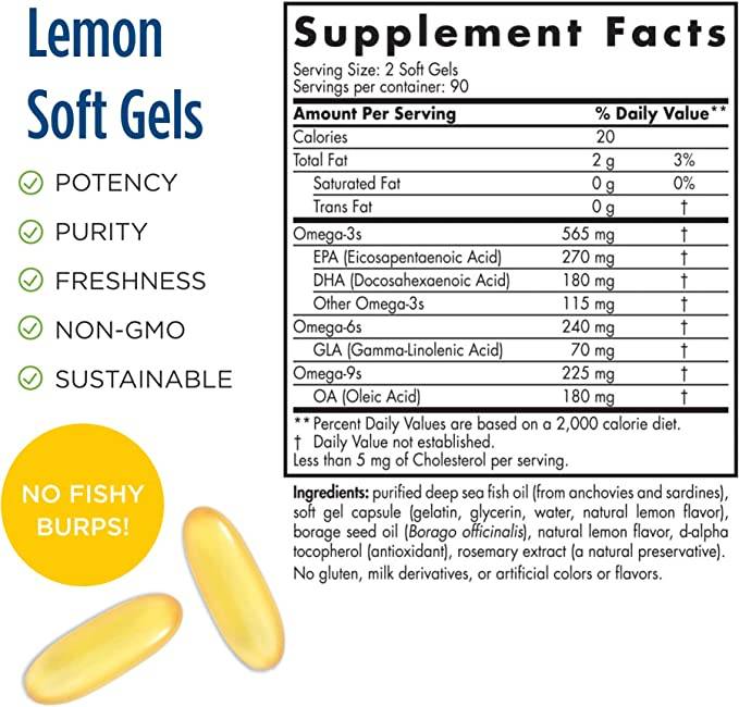 Proefa - Omega 3,6,9 - 180 gélových kapsúl