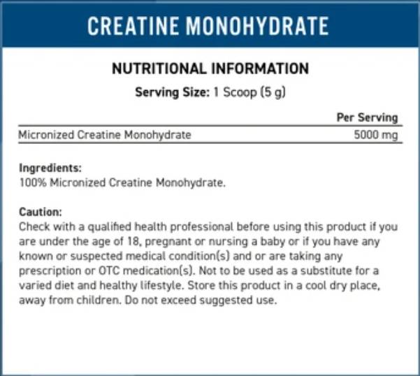 Kreatínový monohydrát - 500 gramov