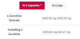 L -karnitín 3000 čiapok - 60 kapsúl