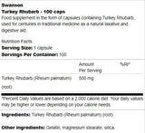 Turecko rebarbory ​​500 mg 100 kapsuly
