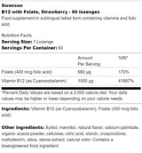 B12 1000 mcg s folátom - 60 sublingválnych tabliet