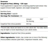 Grapefruit Peel 600 mg 120 kapsuly