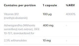 Ashwagandha ďalších 400 mg - 120 kapsúl