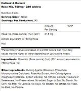 Ružové bedra 750 mg - 240 tabliet