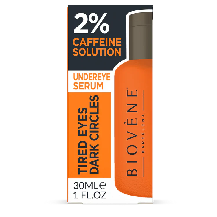 Kofeínové sérum pre unavené oči s 2% kofeínom na omladenie 30 ml