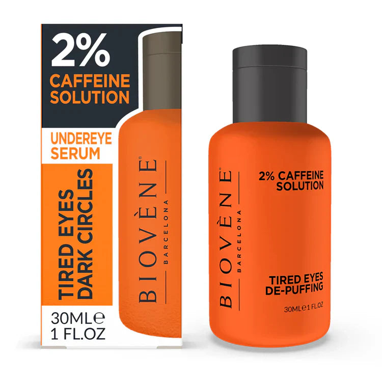 Kofeínové sérum pre unavené oči s 2% kofeínom na omladenie 30 ml