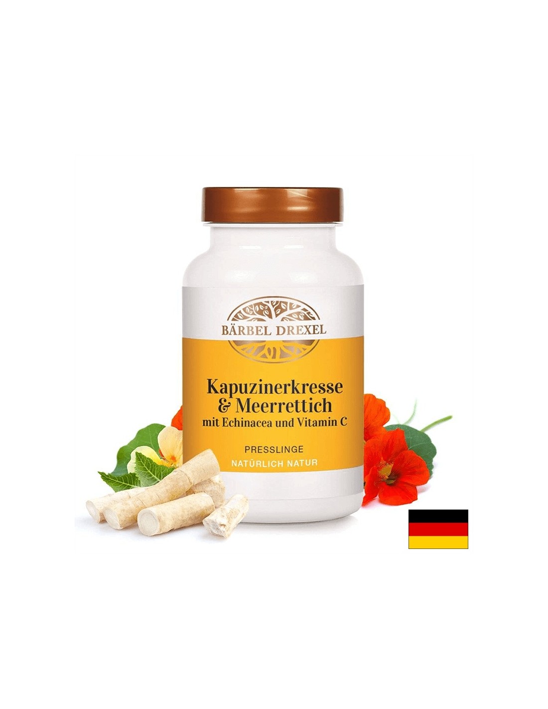 Infekcie dýchacích a močových a močových infekcií - Latina, chren, echinacea a vitamíny B2 a C, 360 tabliet