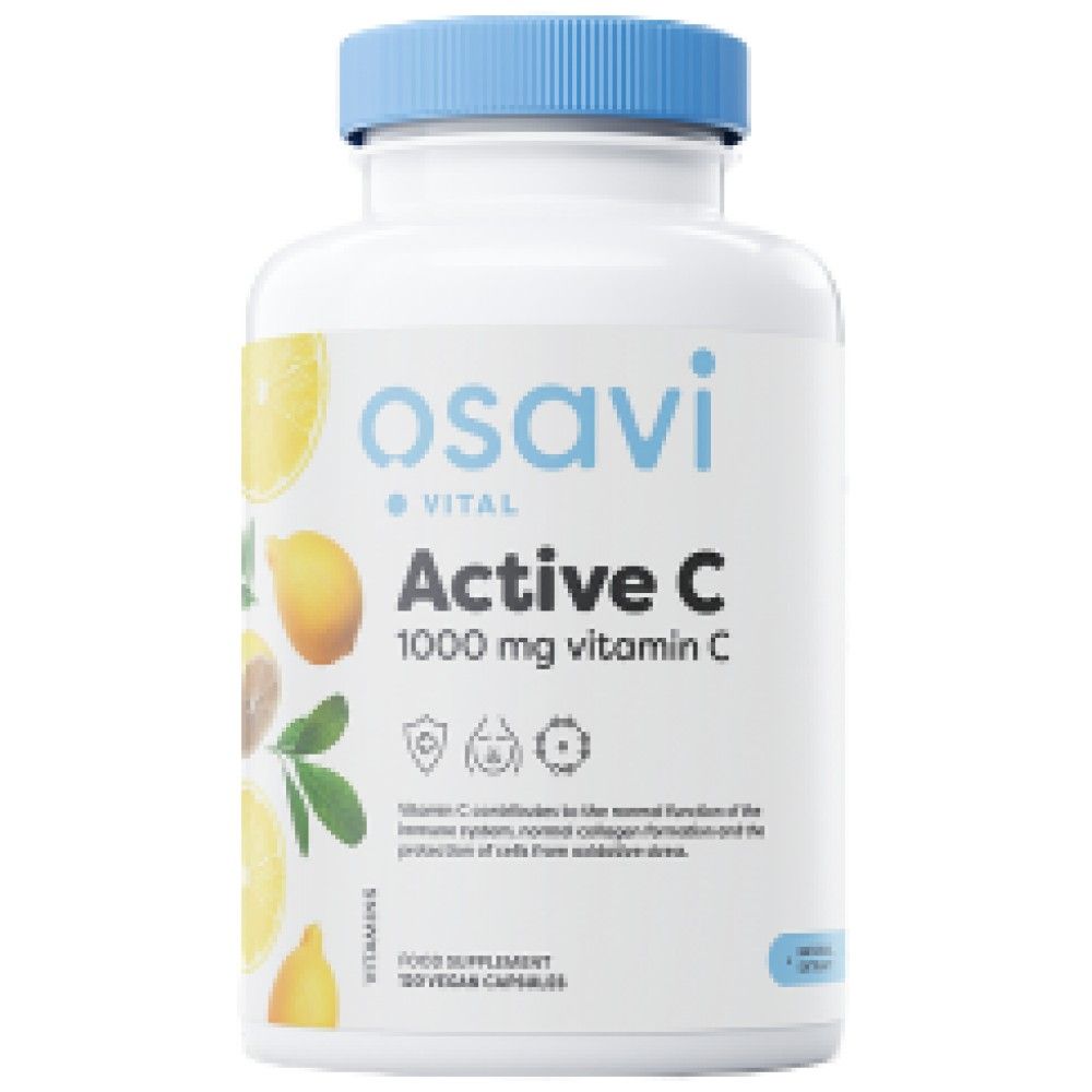 Aktívny C 1000 mg | Pureway -C® s citrusovými bioflavonoidmi a acerola - 120 kapsúl