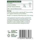 Prírodný vitamín K2 + D3 (vitamín K2 + D3) 100 mcg 30 kapsulov Natures Aid