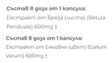 Extrakt z brezy + kapsuly 2 x 60