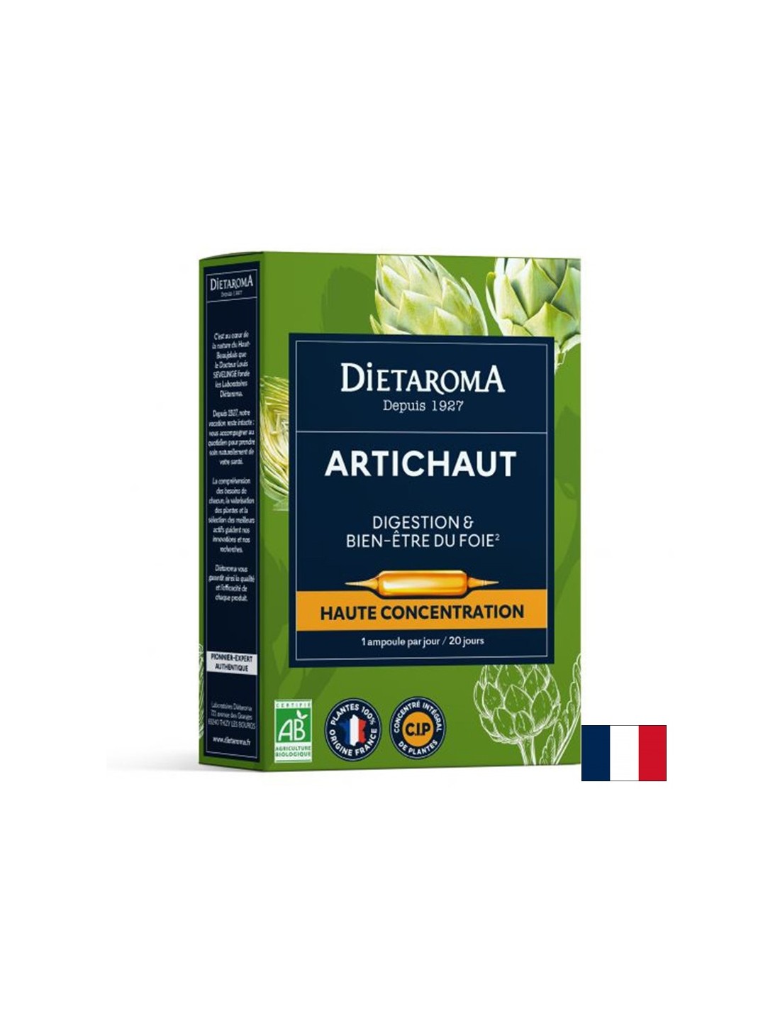 Žlč a pečeň - Artichoke, 20 pitných ampulkov