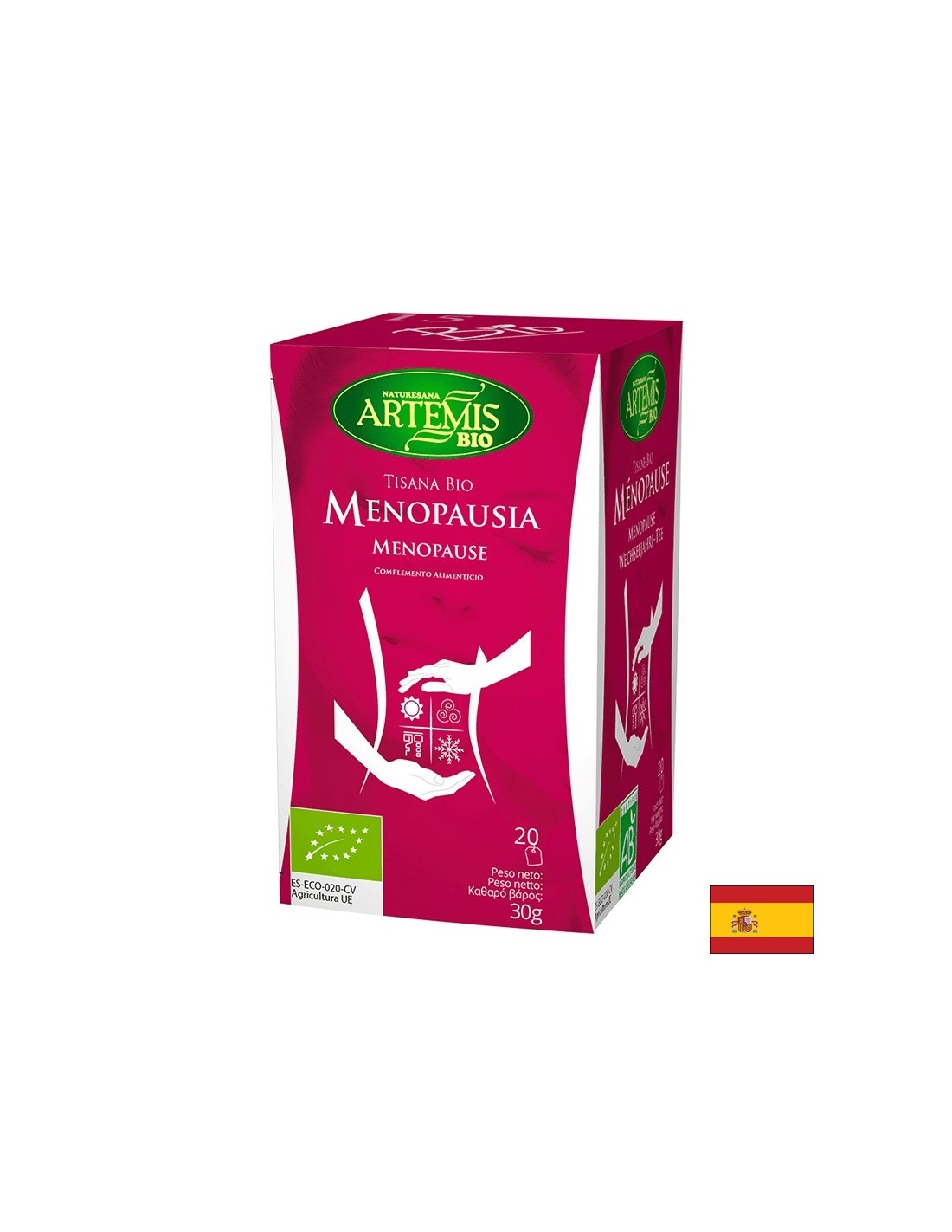 Menopauza Tea Bio, 20 filtračných tašiek