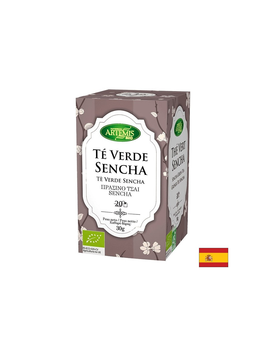 Bio zelený čaj Sencha, 20 vreciek na filtra