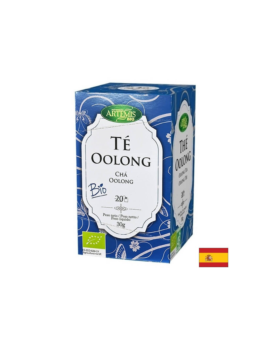 OOLONG TEA (OOLONG) Organický, 20 filtračných vreciek Herbes del Moli