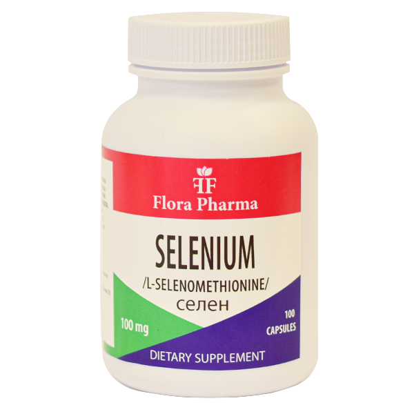 Selén 200 mcg / 100 kapsúl, 50 dávok / flóra farma