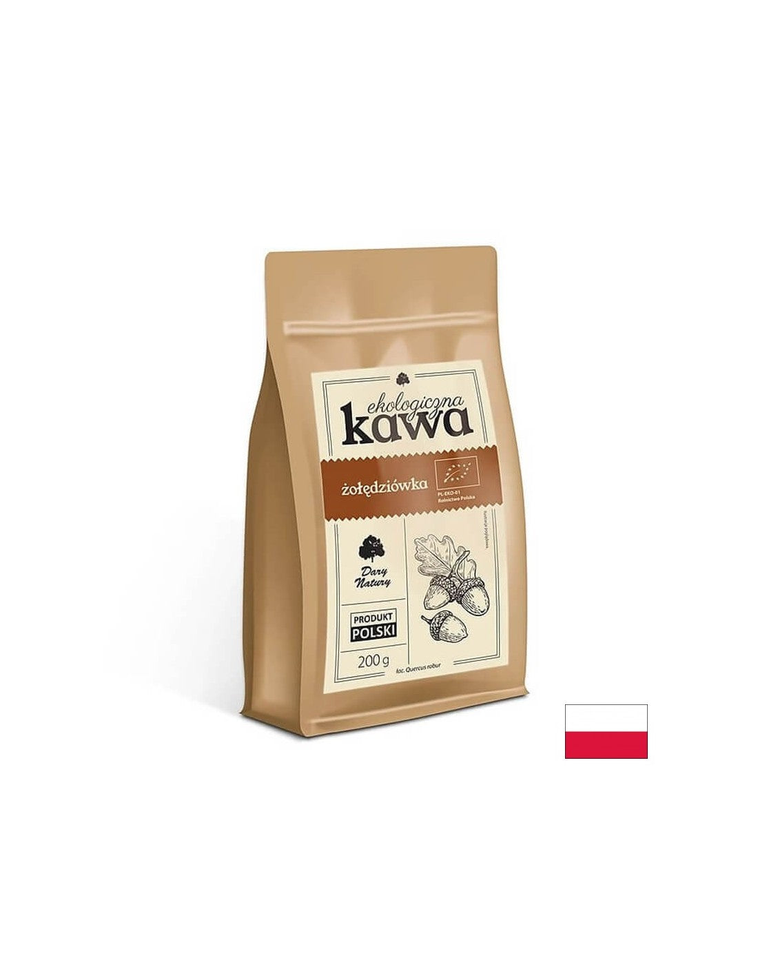 Káva zo žaluďov a byliniek Bio, 200 g <tc>Dary Natury</tc>