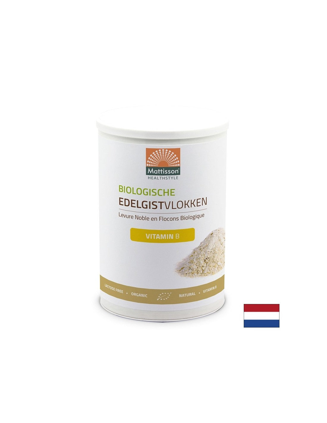 Výživové droždie s vitamínmi B Bio, 200 g <tc>Mattisson Healthstyle</tc>