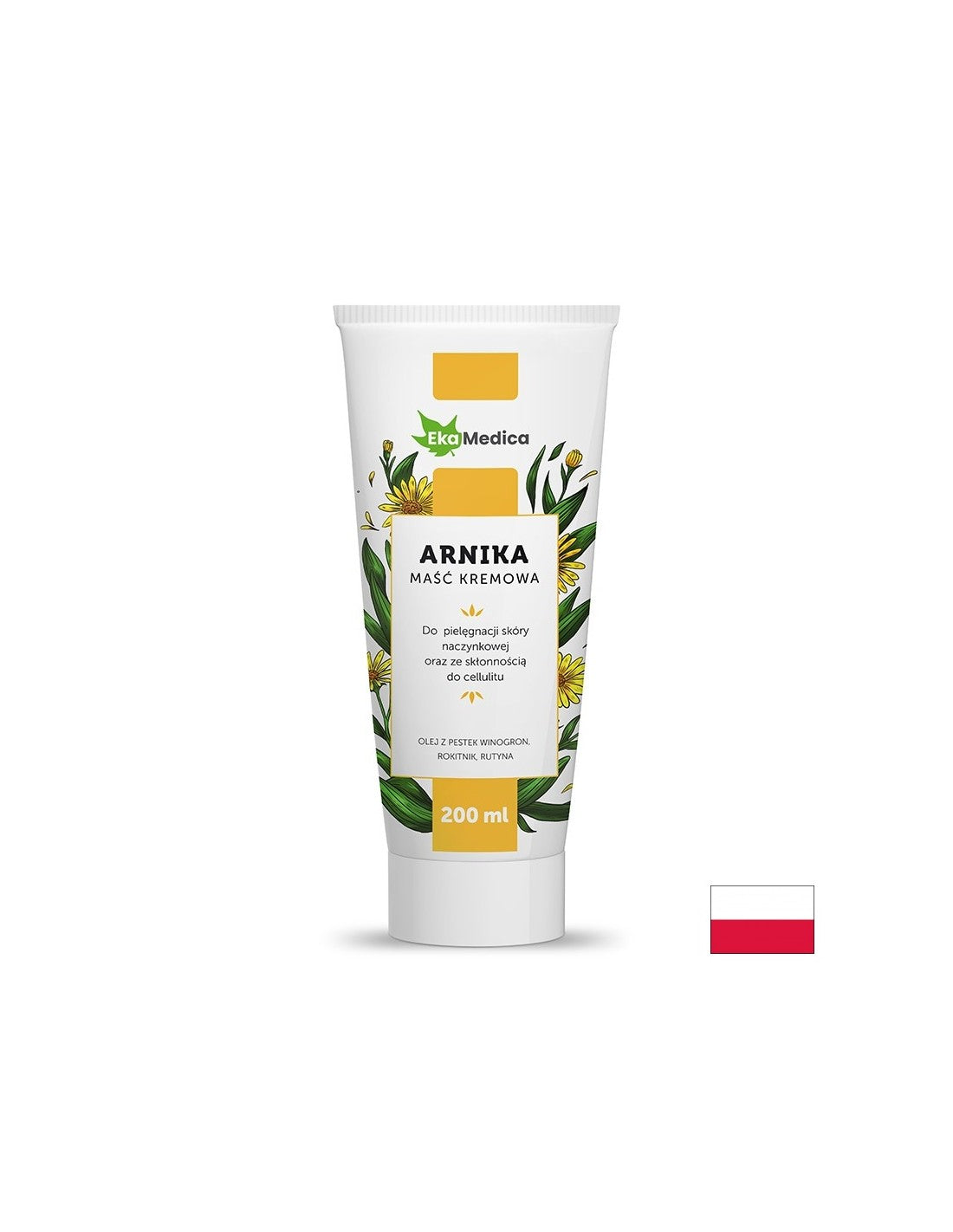 Masážny krém s Arnica, 200 ml Ekamedica