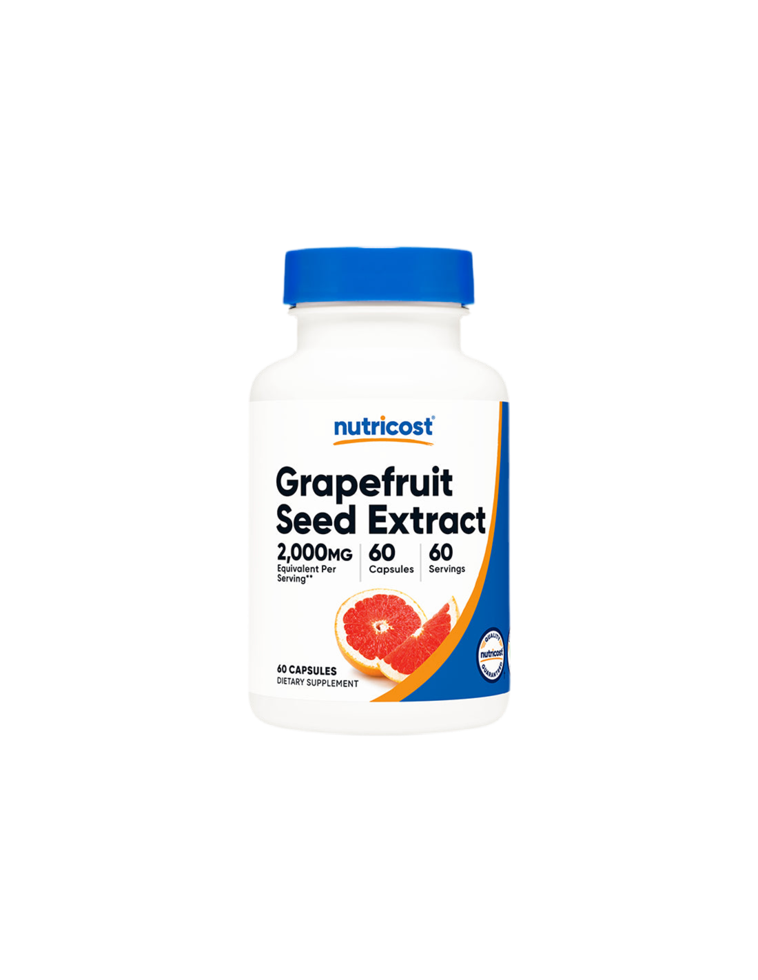 Imunita - Extrakt z grapefruitových jadierok, 2000 mg/60 kapsúl <tc>Nutricost</tc>
