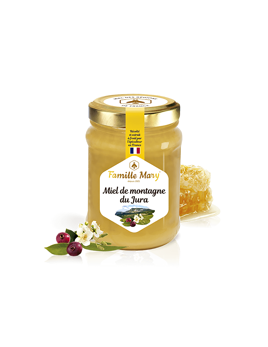 Mountain Honey z Jura, Francúzsko, 230 g
