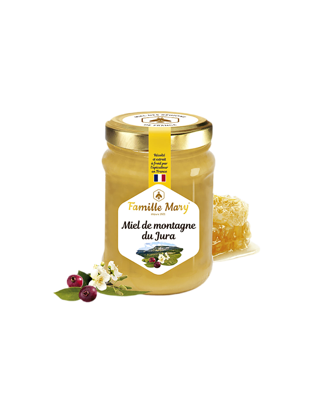 Mountain Honey z Jura, Francúzsko, 230 g
