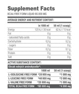 Voľná ​​forma BCAA kvapalina 80000 mg - 1000 ml