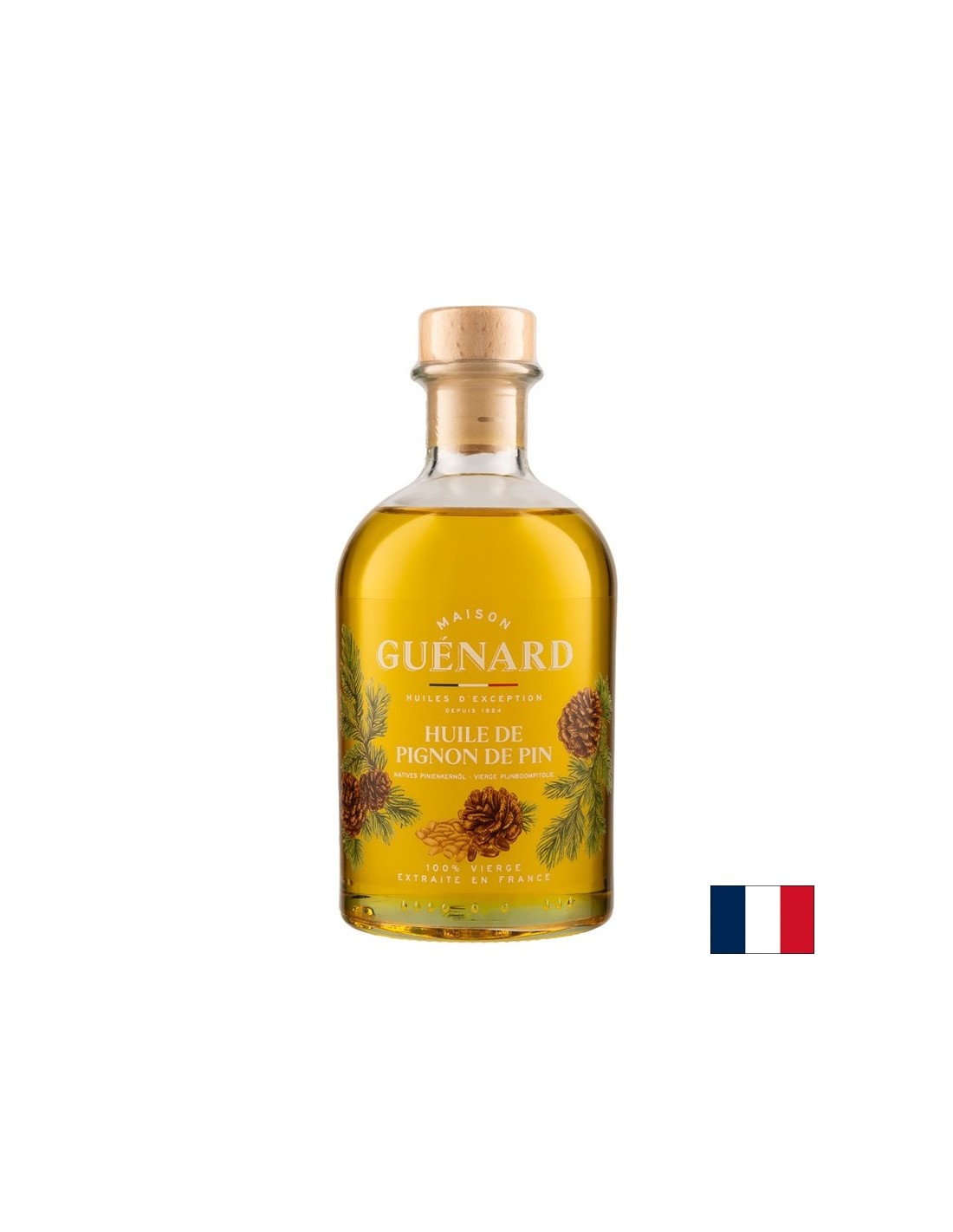 Olej z borovicového orecha za studena, 240 ml