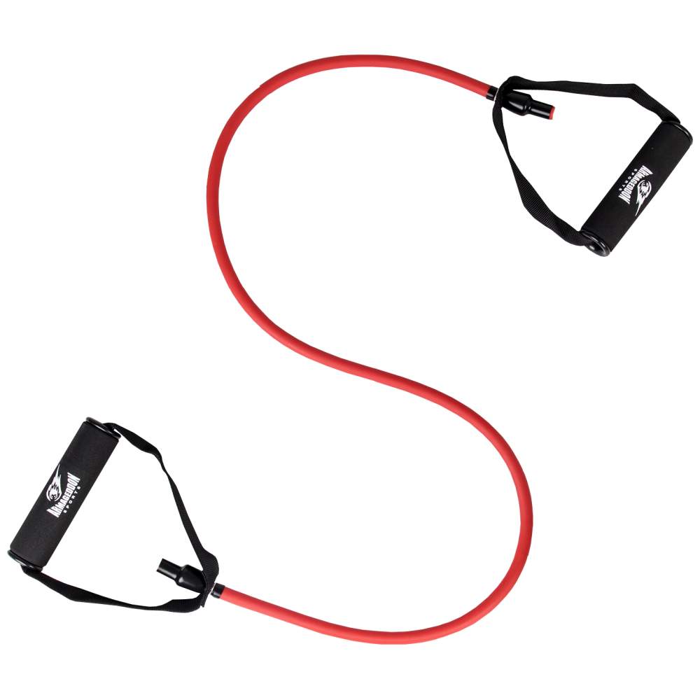 Fitness Band s rukovätami - 25 kg (červená)/ fitness pás s úchopmi - 25 kg