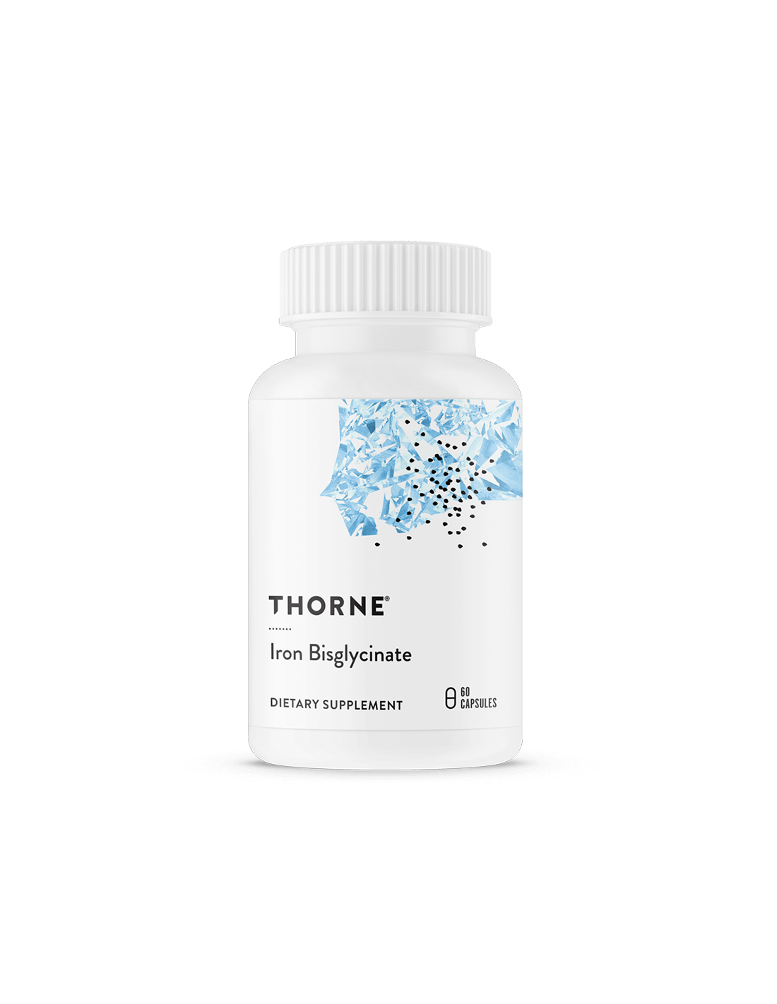 Anémia z nedostatku železa - Železo (bisglycinát), 25 mg x 60 kapsúl <tc>Thorne</tc>