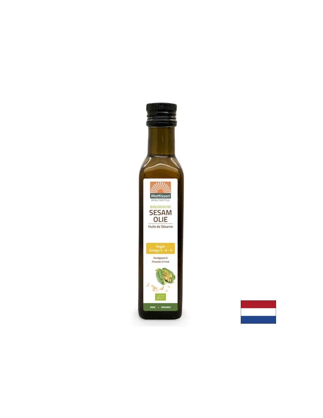 Sezamový olej (za studena) Bio, 250 ml