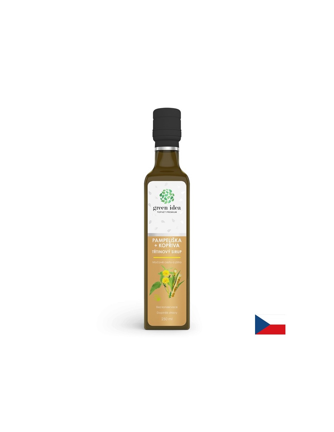 Starostlivosť o pečeň a žlčník - púpava + žihľavka, 250 ml