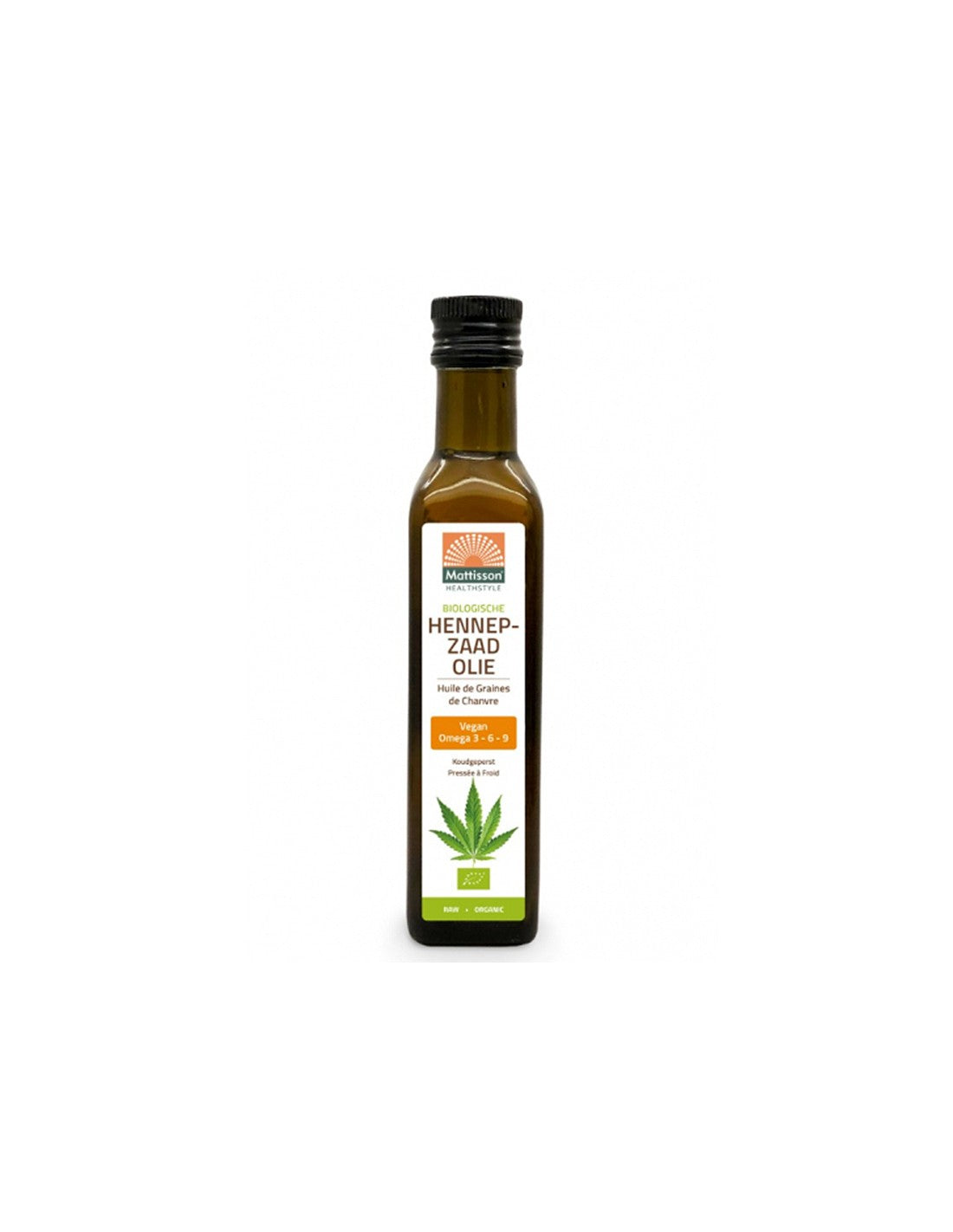 Organické konope Seed Oil, 250 ml