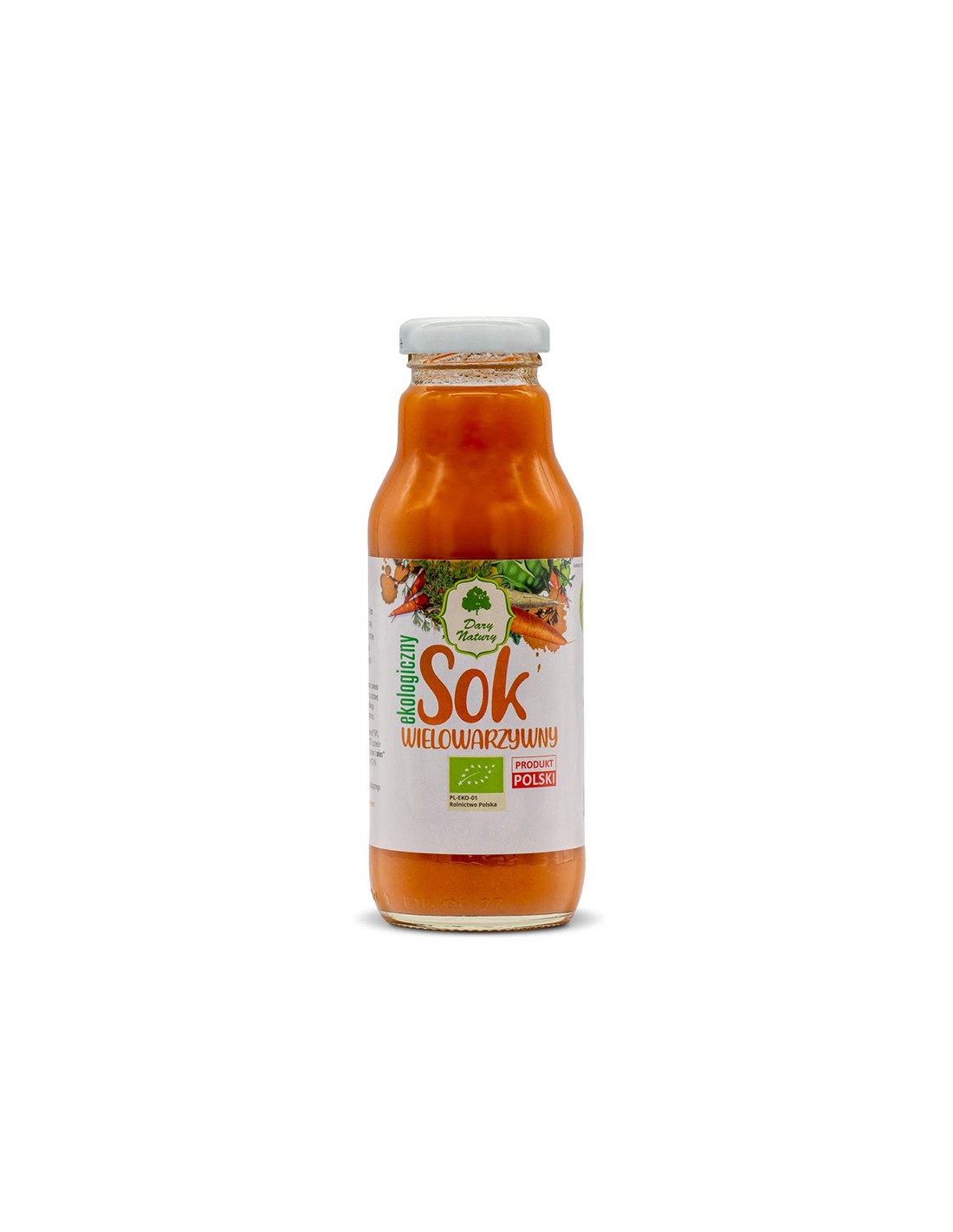 Prírodná viaczeleninová šťava Bio, 270 ml <tc>Dary Natury</tc>