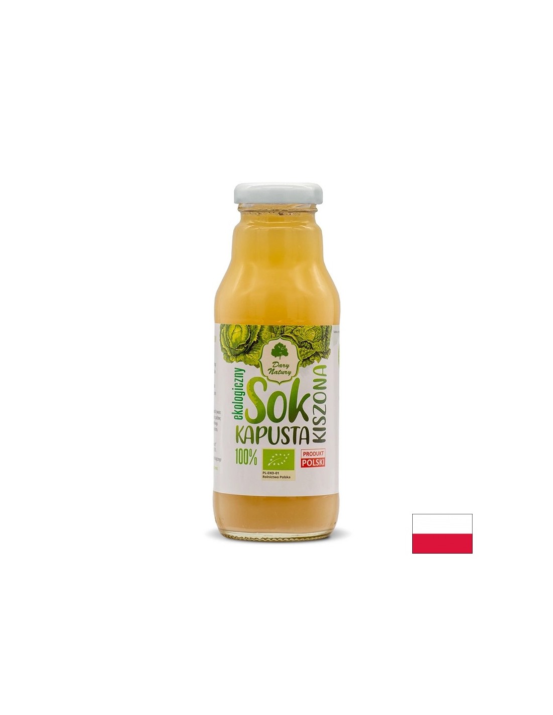 Bio šťava z kyslej kapusty, 270 ml <tc>Dary Natury</tc>
