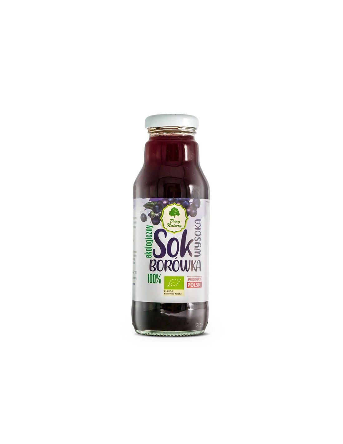 Organická čučoriedková šťava - silný antioxidant, 270 ml