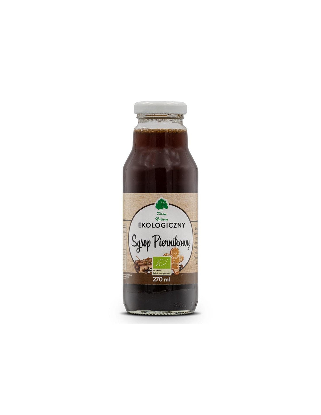 Organická škorica+bylinkový sirup na pridanie do nápojov a dezertov - dobré trávenie a kontrola cukru v krvi, 270 ml