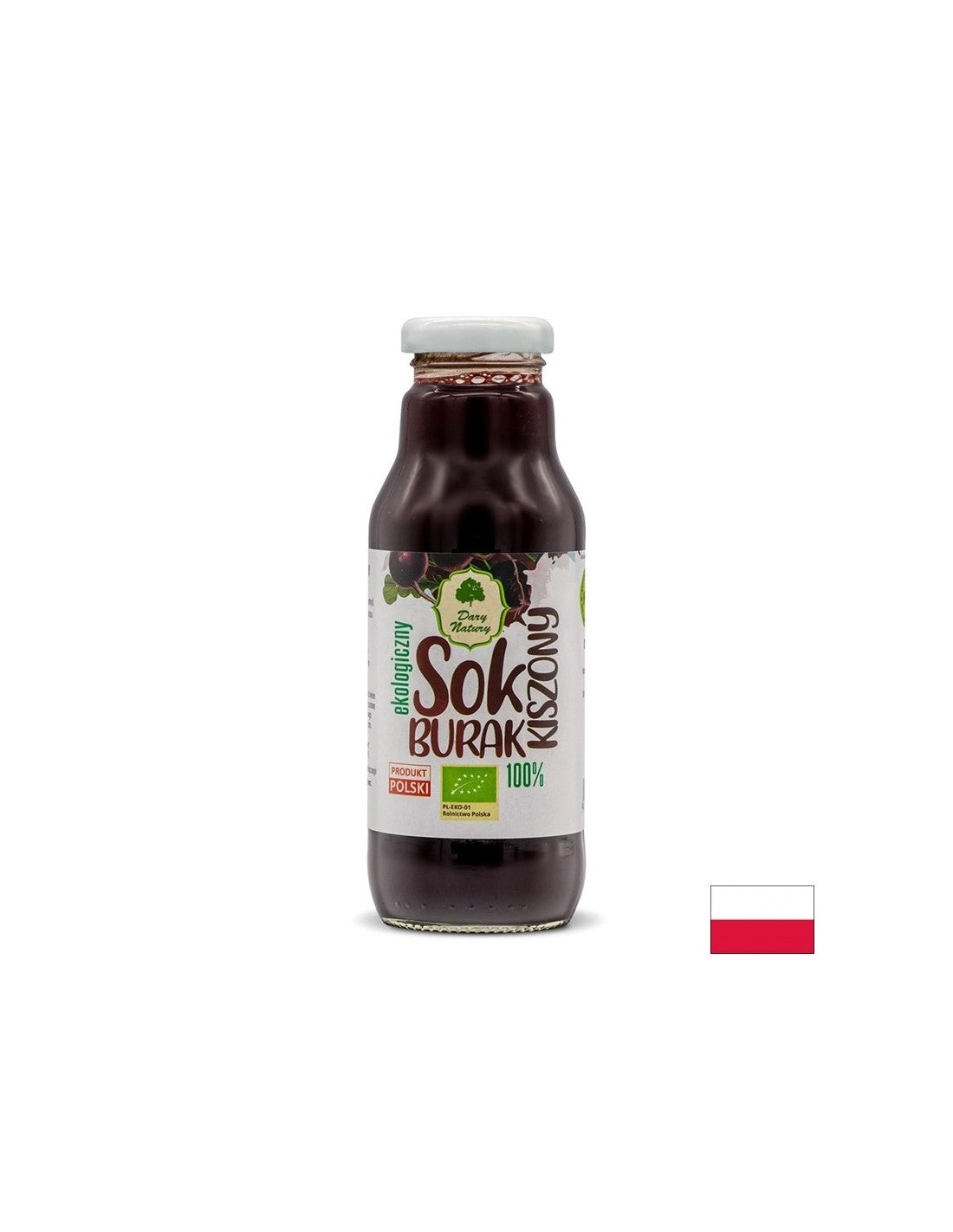 Organic nakladaná šťava z červenej repy - pre anémiu a únavu, 270 ml