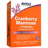 Cranberry Mannos + Probiotiká Pre ženy na cestách - 24 x 6 gramov